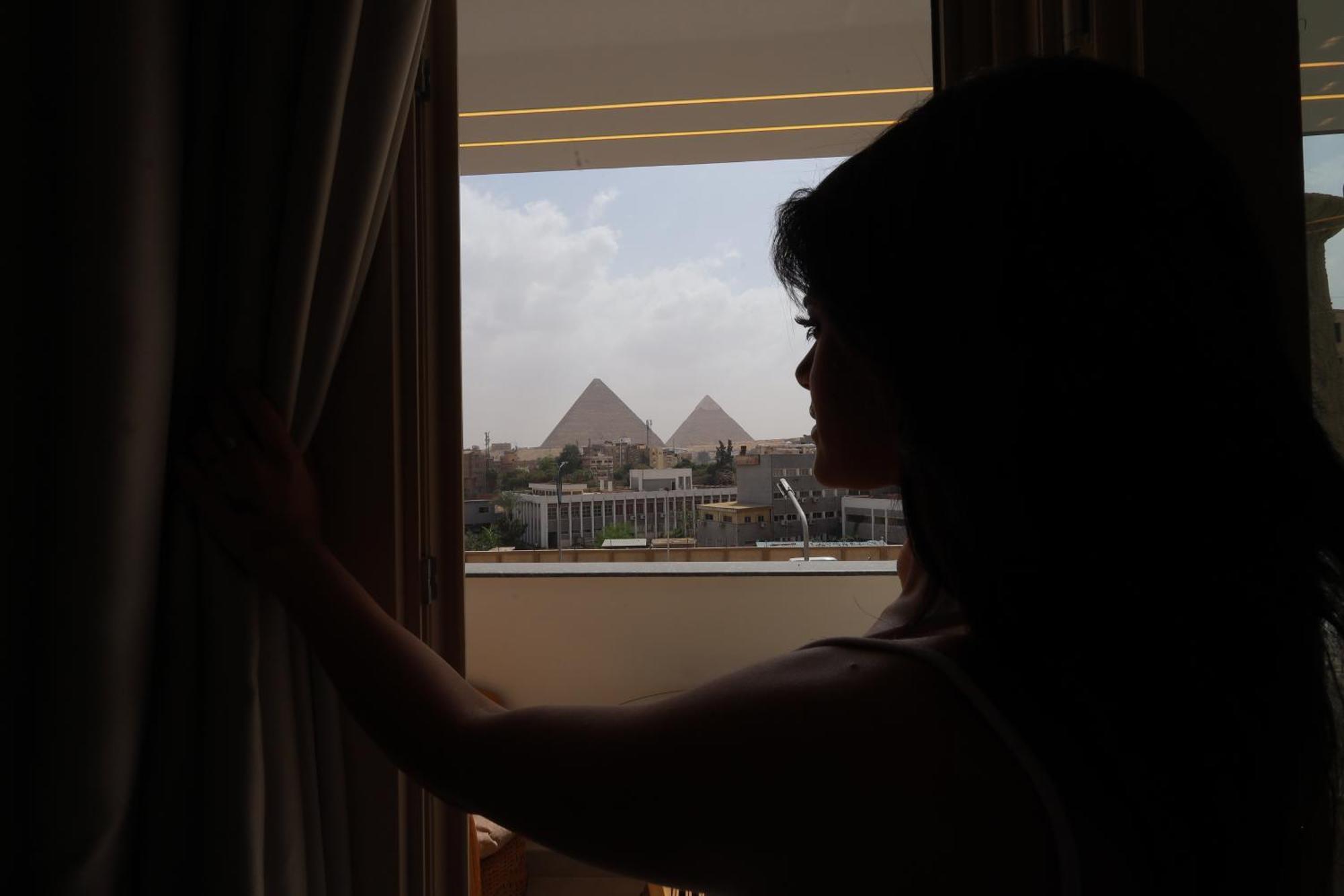 The Muse Pyramids Inn Kafret el-Gabal エクステリア 写真
