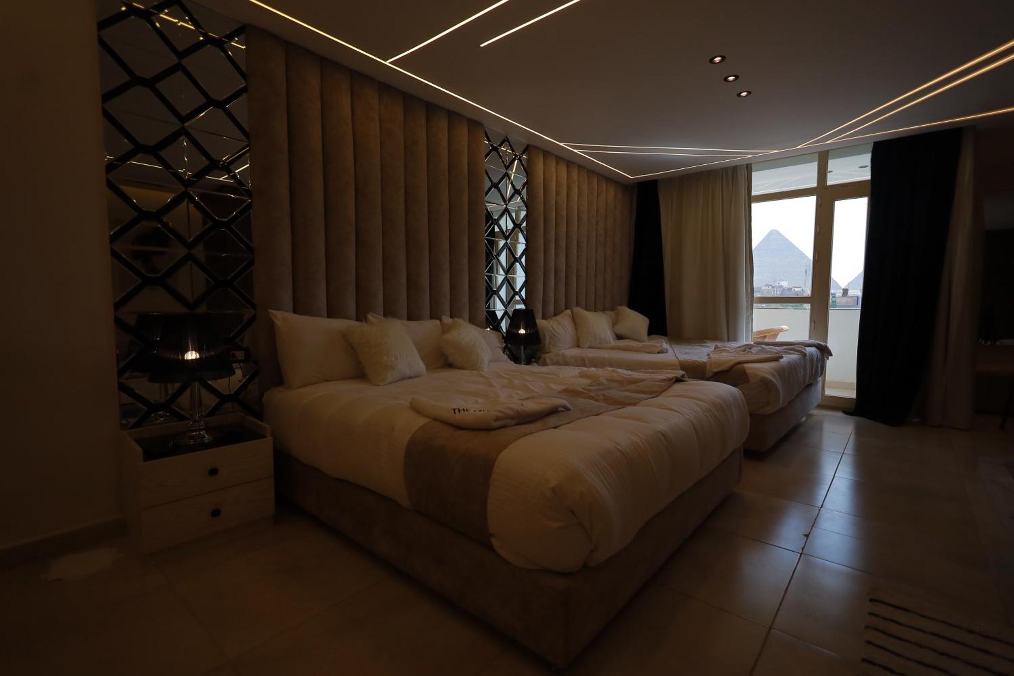 The Muse Pyramids Inn Kafret el-Gabal エクステリア 写真