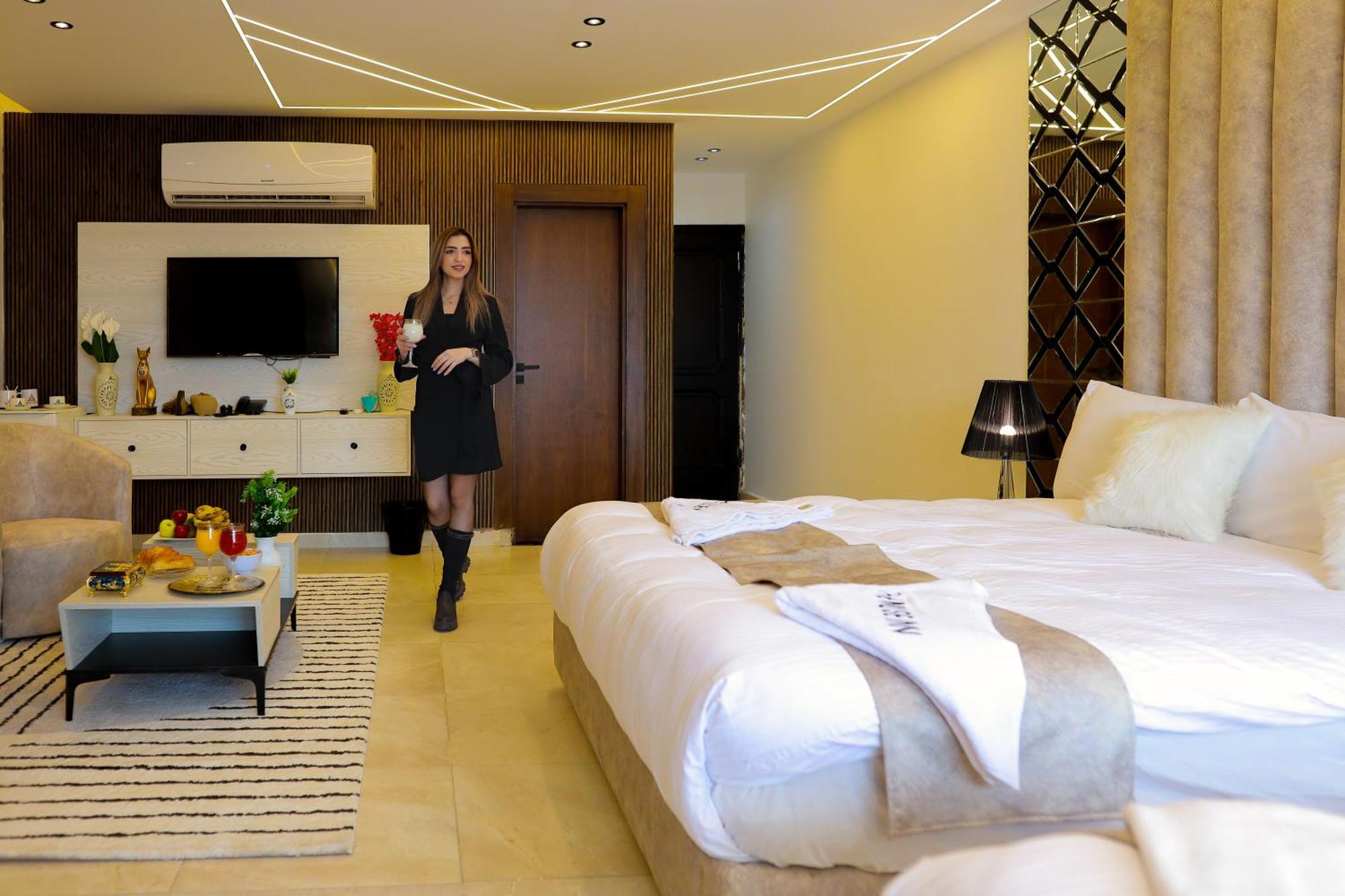The Muse Pyramids Inn Kafret el-Gabal エクステリア 写真