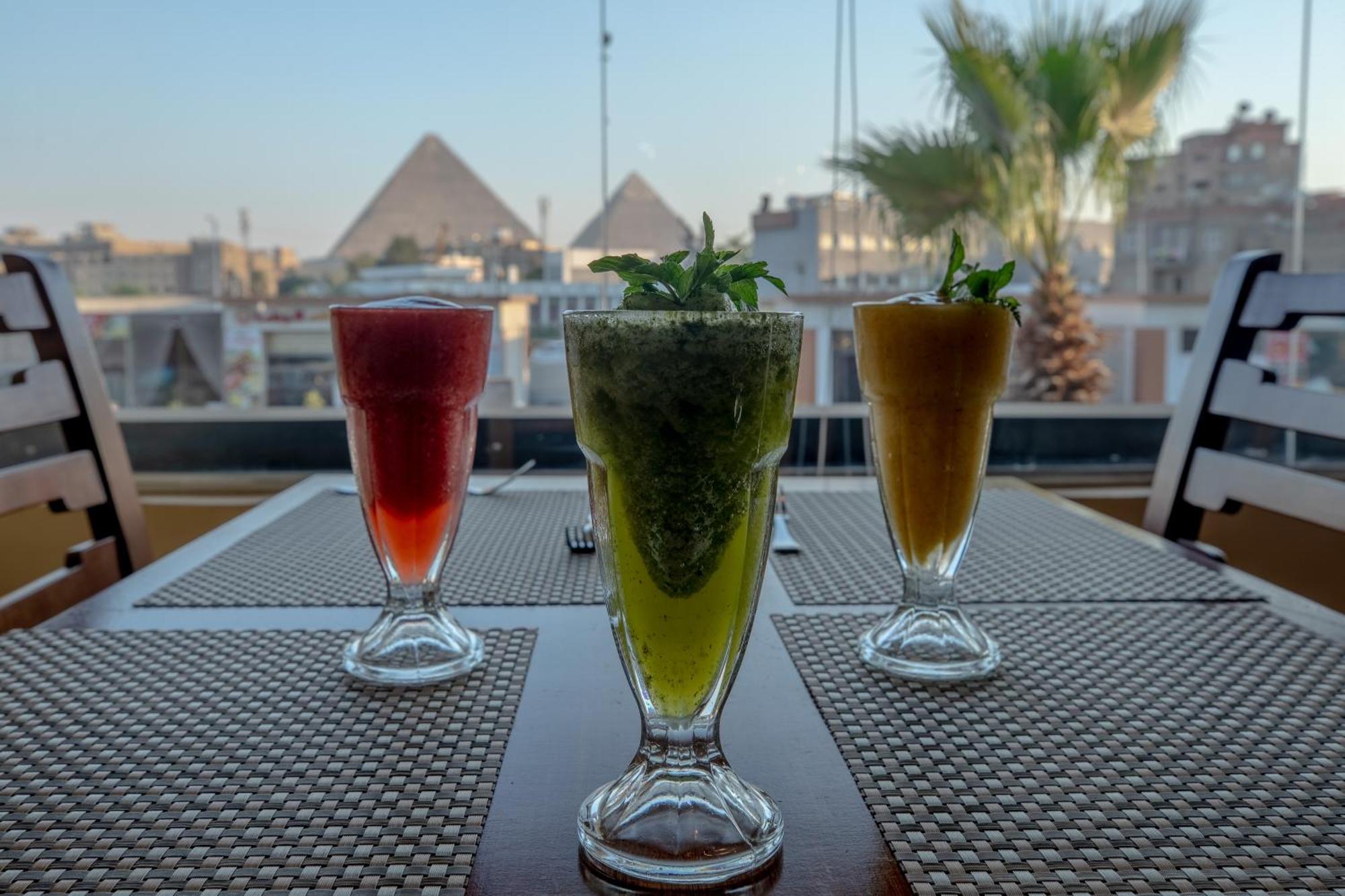 The Muse Pyramids Inn Kafret el-Gabal エクステリア 写真